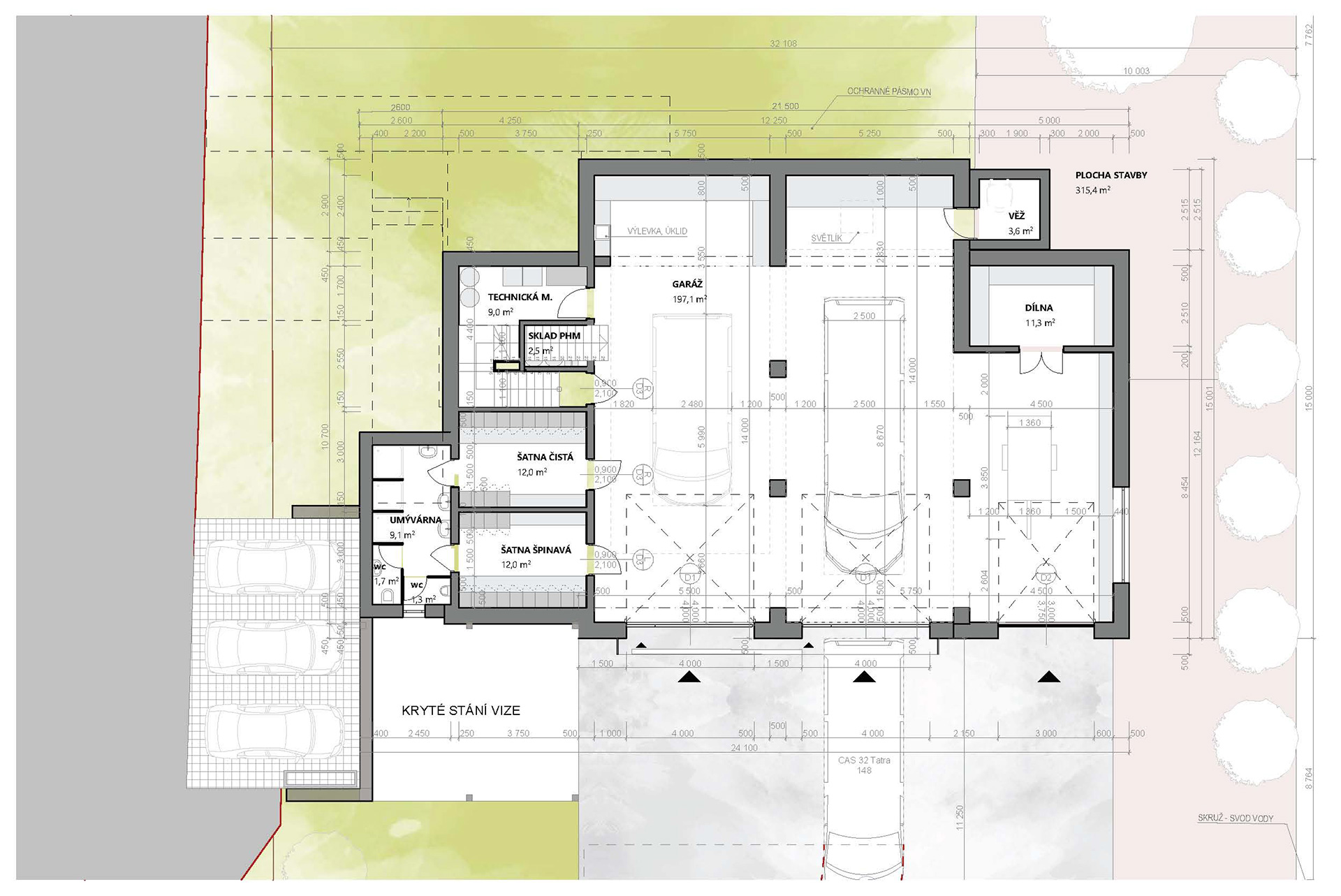 bratrejov architekt zahuta pudorys 01 - Hasičárna Bratřejov bratrejov architekt zahuta pudorys 01 - Hasičárna Bratřejov