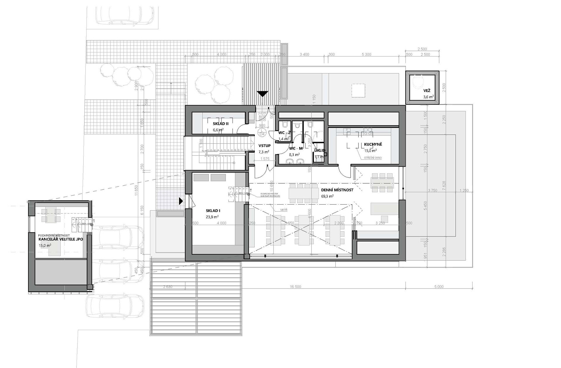 bratrejov architekt zahuta pudorys 02 - Hasičárna Bratřejov bratrejov architekt zahuta pudorys 02 - Hasičárna Bratřejov